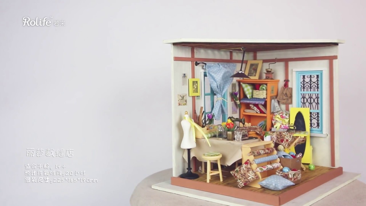 RoboTime miniatura domečku Šicí dílna