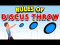 Rules of Discus Throw : How to throw discus? Rules and Regulations of DISCUS THROW