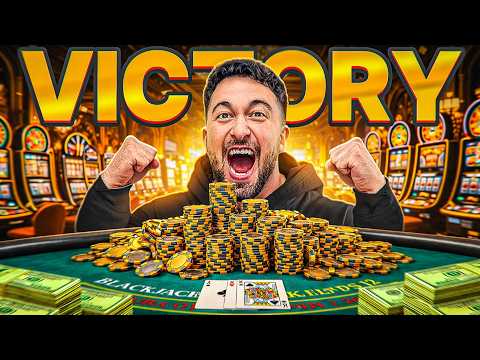 I FINALLY WON A BLACKJACK SESSION! THE LOSING STREAK IS OVER!