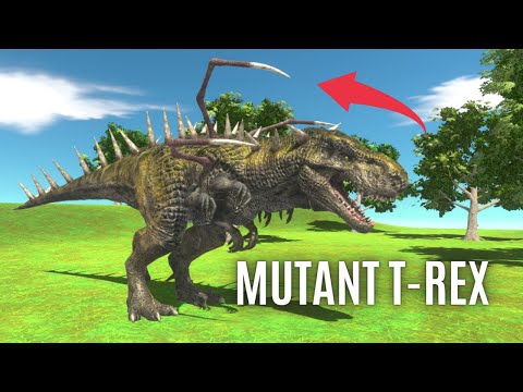 MUTANT T-REX VS ALL DINOSAURS - Animal Revolt Battle Simulator