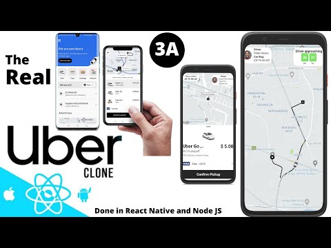 The real Uber clone #3A Google Places & Directions API, Maps, Local Store with Context & Reducer