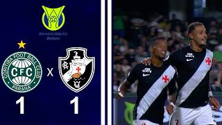BRASILEIRO SÉRIE A 2026 - 9ª RODADA - CORITIBA 1X1 VASCO