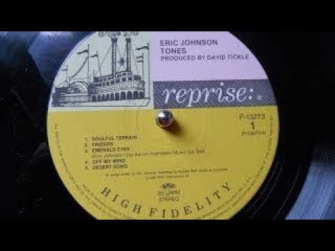 Eric Johnson - Tones (1986 - vinyl / LP - Japan press - Full album)