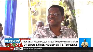 Homa Bay, Migori delegates endorse Siaya Governor James Orengo for presidency