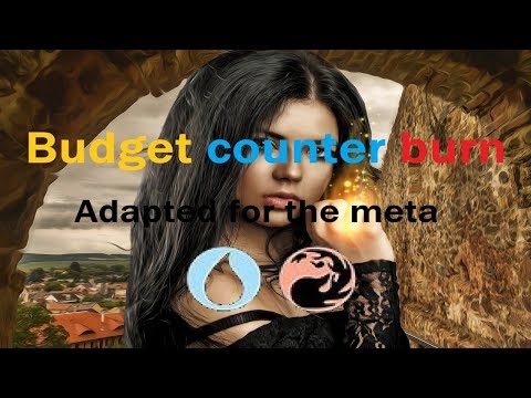 MTG:Arena. Anti-meta counter burn (Budget counter burn revisited)