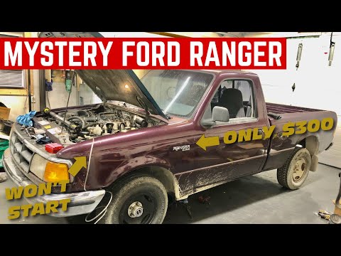 I Bought A $300 MYSTERY Ford Ranger And It Will NOT START