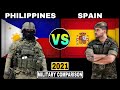 Philippines vs Spain Military Power Comparison 2021
