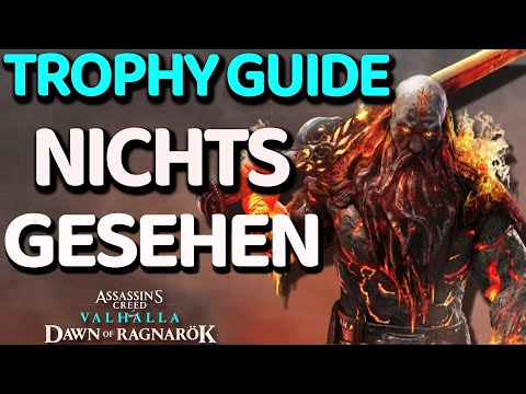 Assassins Creed Valhalla Die Zeichen Ragnaröks Trophy Guide Nichts gesehen Teleport Attentat Dawn of