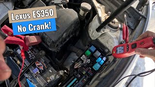 Replaced Starter, Replaced Ignition Switch, Still No Crank! 2007 Lexus ES350