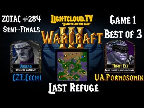 CZE.Cechi (UD) VS UA.Sonik (NE) - WC3 G1 - ZOTAC #284 SF