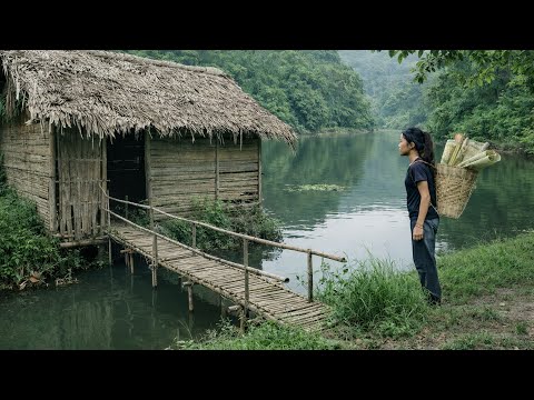 Full Video: Restoring an abandoned house, harvesting vegetables and fruits to sell at the market.