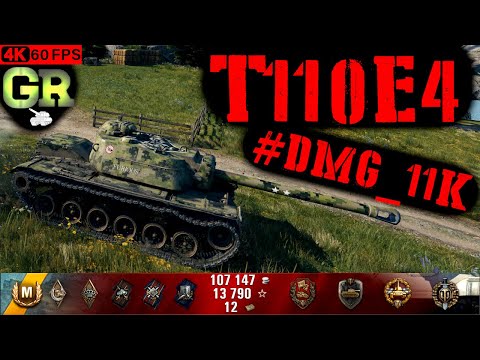World of Tanks T110E4 Replay - 7 Kills 11.1K DMG(Patch 1.4.1)