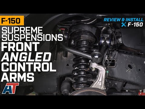 2004-2020 F150 Supreme Suspensions Front Angled Control Arms Review & Install