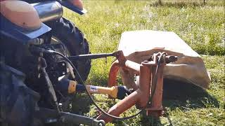 YTO 454 & Vicon CM165 - košnja