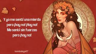 Mónica Naranjo - ¡Hoy No! (Never Trust A Stranger) (Letra)