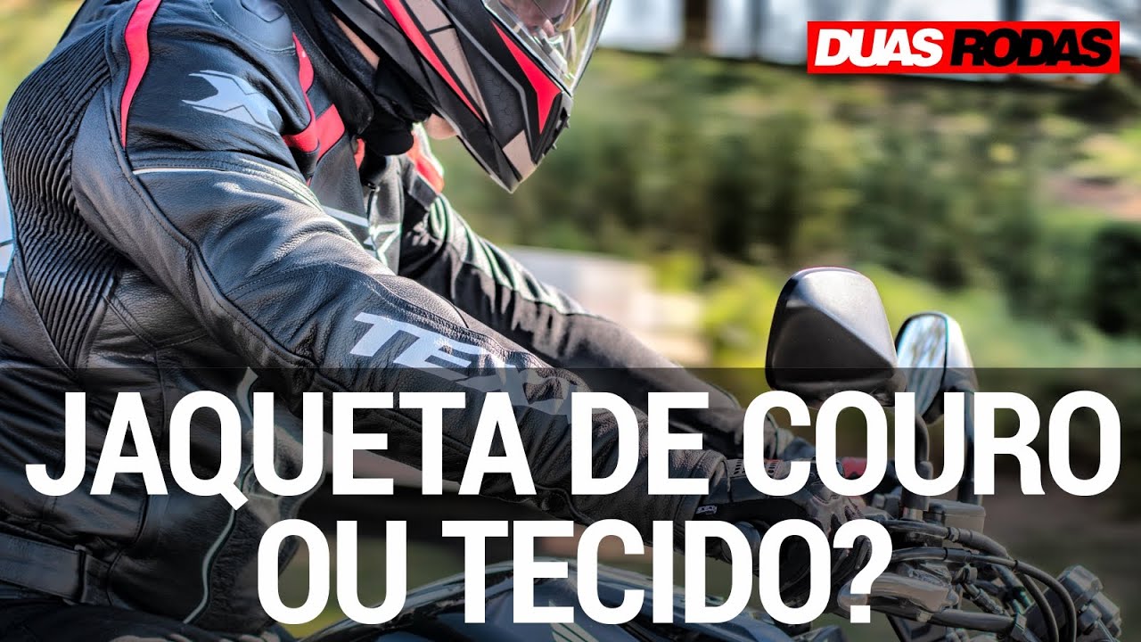 JAQUETA DE COURO OU TECIDO | QUAL É MELHOR PARA ANDAR DE MOTO
