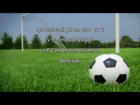 Sestřih utkání Určice - Hněvotín