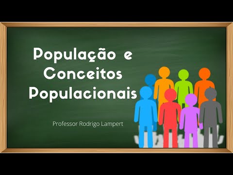 O que é População? Os conceitos populacionais! A População: Parte 1