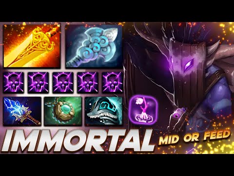 Witch Doctor Immortal Mid Or Feed Ownage - Dota 2 Pro Gameplay [Watch & Learn]