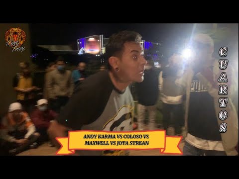Coloso vs Andy Karma vs Maxwell vs Jota Strean - Cuartos de Final (Fecha #1) #kingtintal