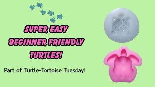 Beginner-friendly and super easy Turtle Pours TurtleTuesday #turtletuesday #resin