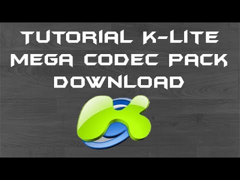 comment installer k-lite mega codec pack