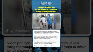 Petugas Damkar Bekasi Bujuk dan Antar Remaja 15 Tahun yang Kabur saat Hendak Disunat