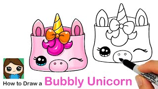 How to Draw a Unicorn Num Noms Big Dippers Marshmallow