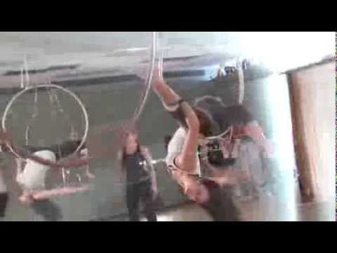 Aerial Hoop at Formfitting Fitness in Brookfield, CT