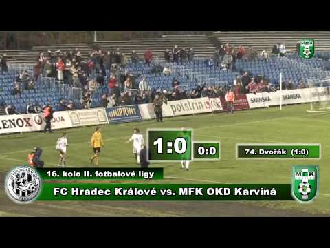 Sezóna 2009/2010 16. kolo - FC Hradec Králové vs. MFK OKD Karviná 1:0 (0:0)