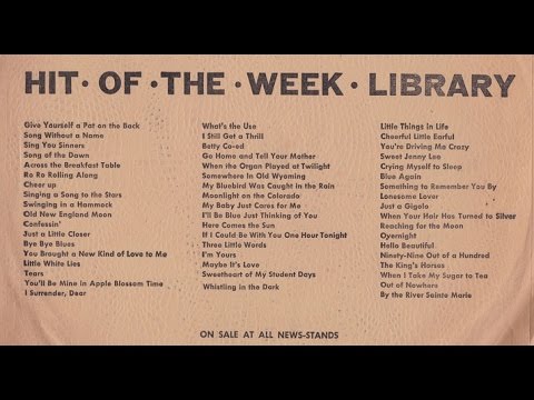 "This Is The Missus" Erno Rapee's Orchestra 1930s dance band music