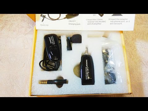 Петличный радиомикрофон XIAOKOA / XIAOKOA lavalier radio microphone