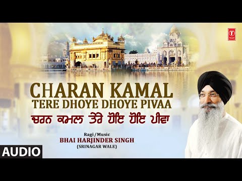CHARAN KAMAL TERE DHOYE DHOYE PIVAA I SHABAD GURBANI I BHAI HARJINDER SINGH JI I FULL AUDIO SONG