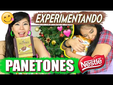 EXPERIMENTANDO PANETONES DA NESTLÉ | Blog das irmãs Video