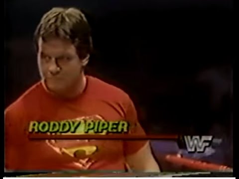 Roddy Piper's 1984 WWF TV in-ring debut (02-11-1984)