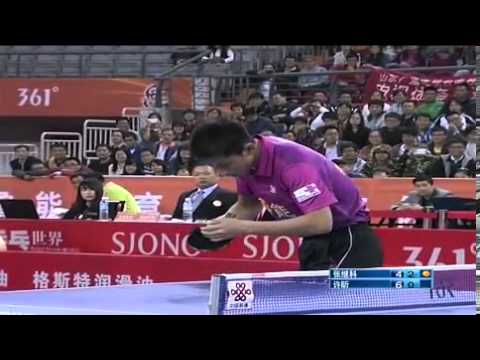 2013 China Super League: Xu Xin - Zhang Jike [Full Match]