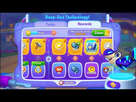 FISHDOM:  💥💥 Level 10071, 10072, 10073 Super Hard level, 10074, 10075 All  No boosters💥💥