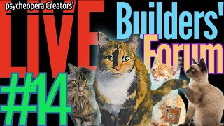 Psycheopera LIVE 14: Builders Forum - Cigar Box Guitar Musical Program, Leg Fiddles & More 🎻
