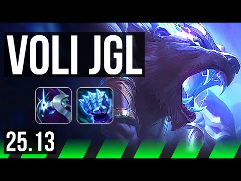 VOLIBEAR vs GRAVES (JGL) | 6/0/2, Dominating | NA Master | 25.13