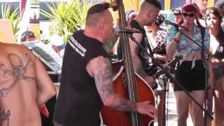 Luna Vegas. Psychobilly meeting 2013. Santi's beach bar (Pineda de Mar, Spain)