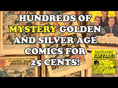NEW PICKUPS! Hundreds of Random Comics From The '40s, '50s, and '60s for 25 Cents Each!