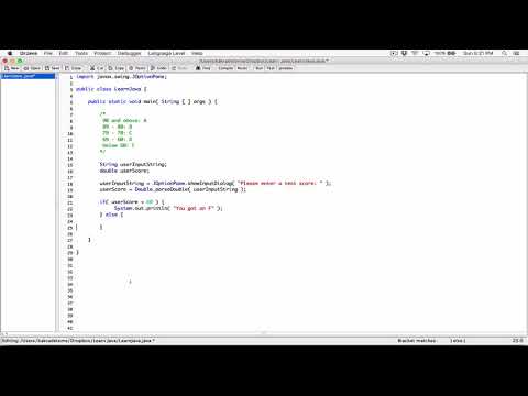 82. If-else-if statement, example program - Learn Java