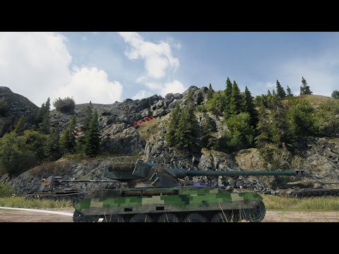WoT Guide Play AMX 13 105, Mountain Pass, ver 1.10.0