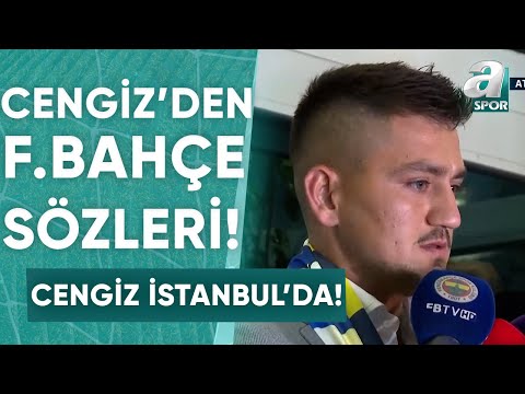 Fenerbahçe'nin Yeni Transferi Cengiz Ünder İstanbul'a Geldi! İşte İlk Sözleri / A Spor / Maç Günü