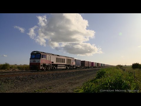 7922V SCT Dooen To Melbourne Containers - PoathTV Australian Trains & Railways