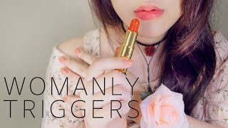 ASMR BEST Womanly (beautiful and delicate) Triggers for Your Sleep 🎀