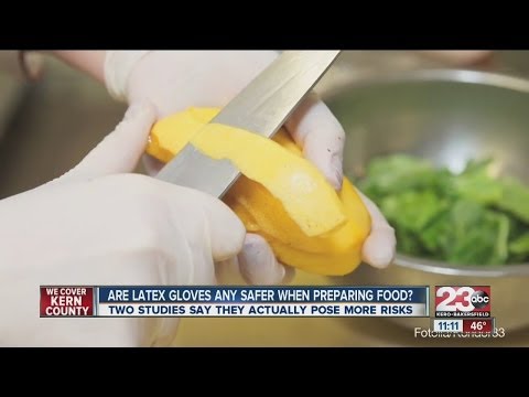 2nd YouTube video about are latex gloves food safe