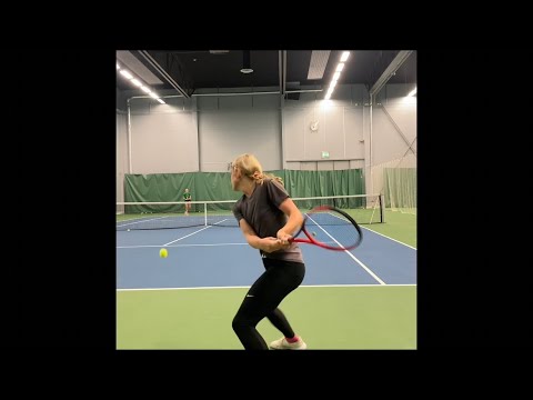 College tennis recruiting video - spring 2023 or fall 2023 - Bella Bäcker
