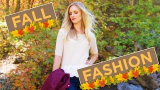 FALL FASHION LOOK BOOK!