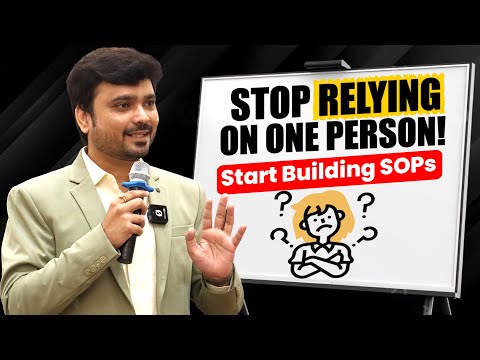 Don’t Rely on Staff — Rely on Systems! SOP Training by Avinash Chate video thumbnail